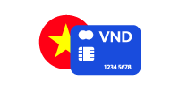 Tarjetas locales (VND)